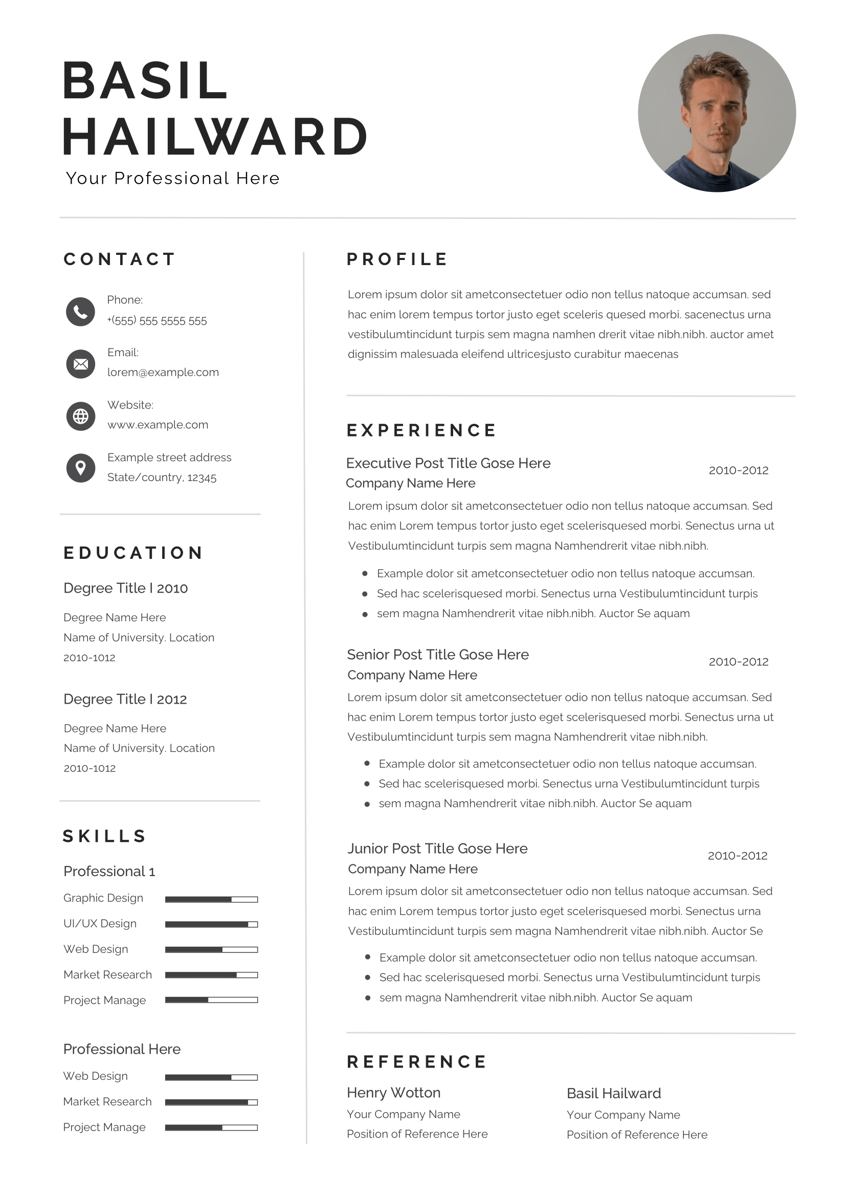 CV Template